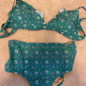 JCREW Bathing suit Medium top and bottom